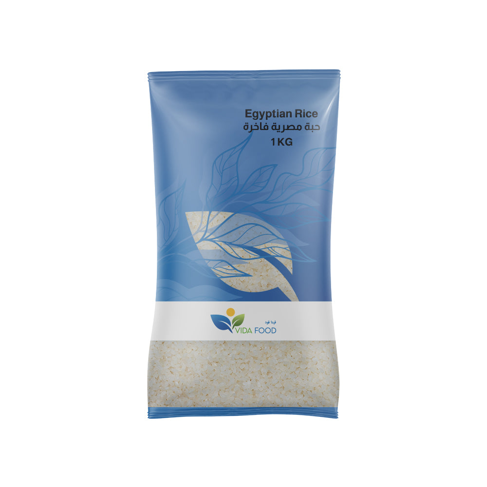 Vida Food Egyptian Rice - Long Grains - Aromatic Fragrance - 1kg