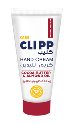 Clipp Hand Cream Cocoa Butter & Almond Oil  Free of Colorant,Paraben & Phthalate  - Nourishes the Skin  75 ml