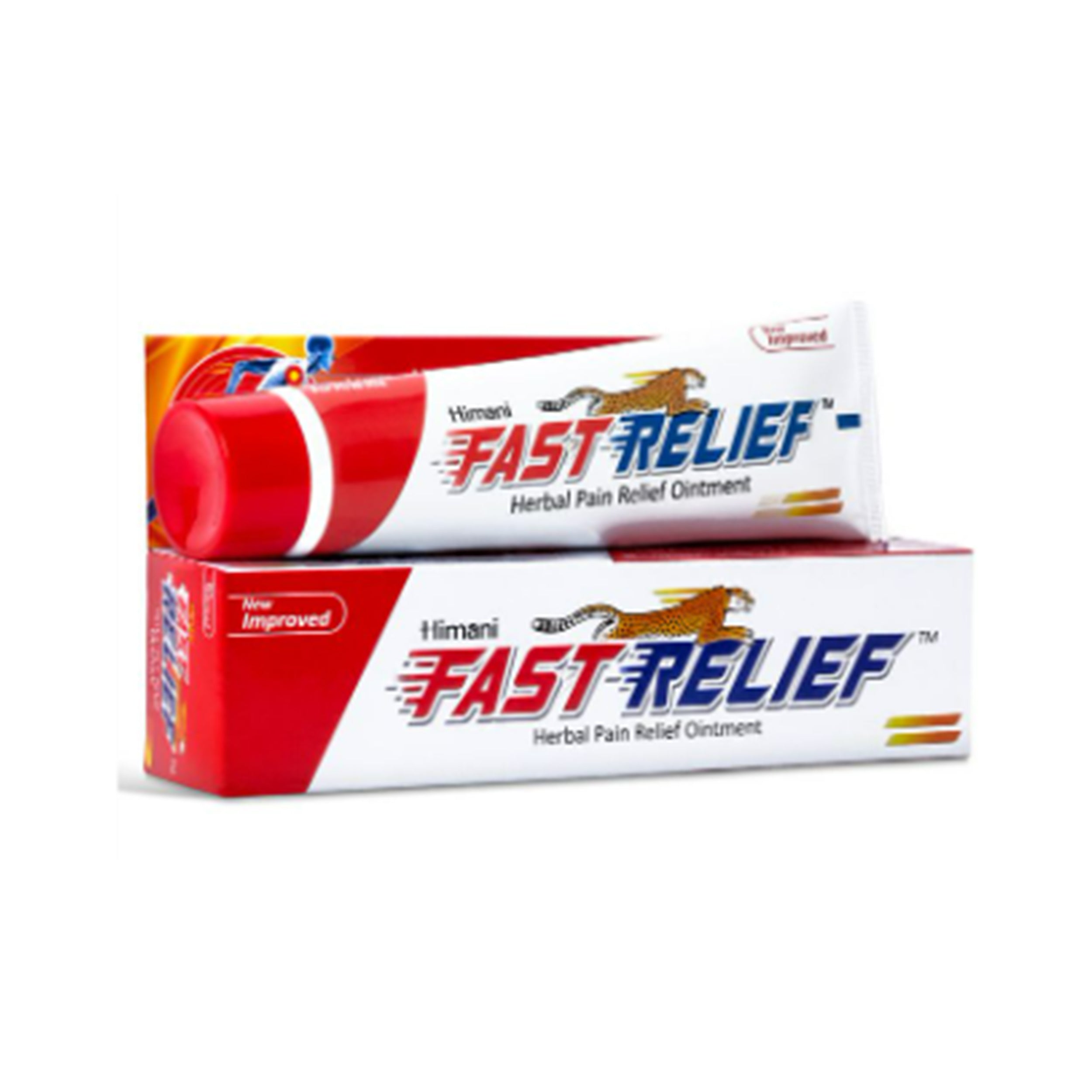 Himani Fast Relief Herbal Pain Relief Ointment For Muscular Pain, Backache, Joint Pains, Sprains - 50 ml