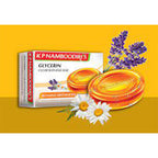 K P Namboodiri's Glycerin Clear Bathing Bar Relaxing Aroma Bath  With Lavender & Chamomile Oils  - 75 gms