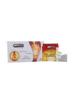 Hemani Mixture of Herbs Tea - With Laxative Properties - Fights Diabetes -  Improves Mental Wellbeing  - 20 Tea Bags - 40gms