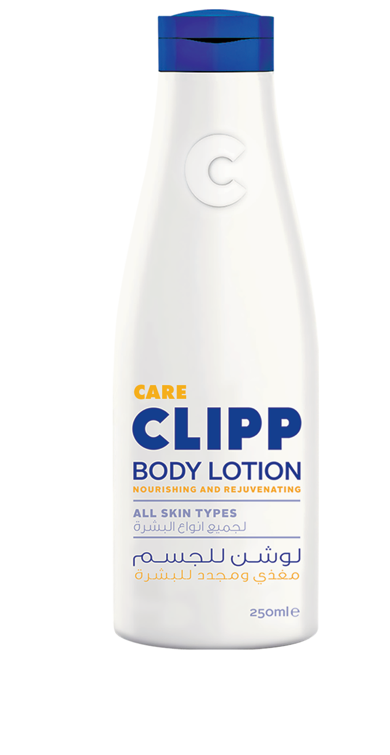 Clipp Body Lotion All Skin Types Nourishing and Rejuvenating Hydrates and Moisturizes Skin For All Skin Types  250ml