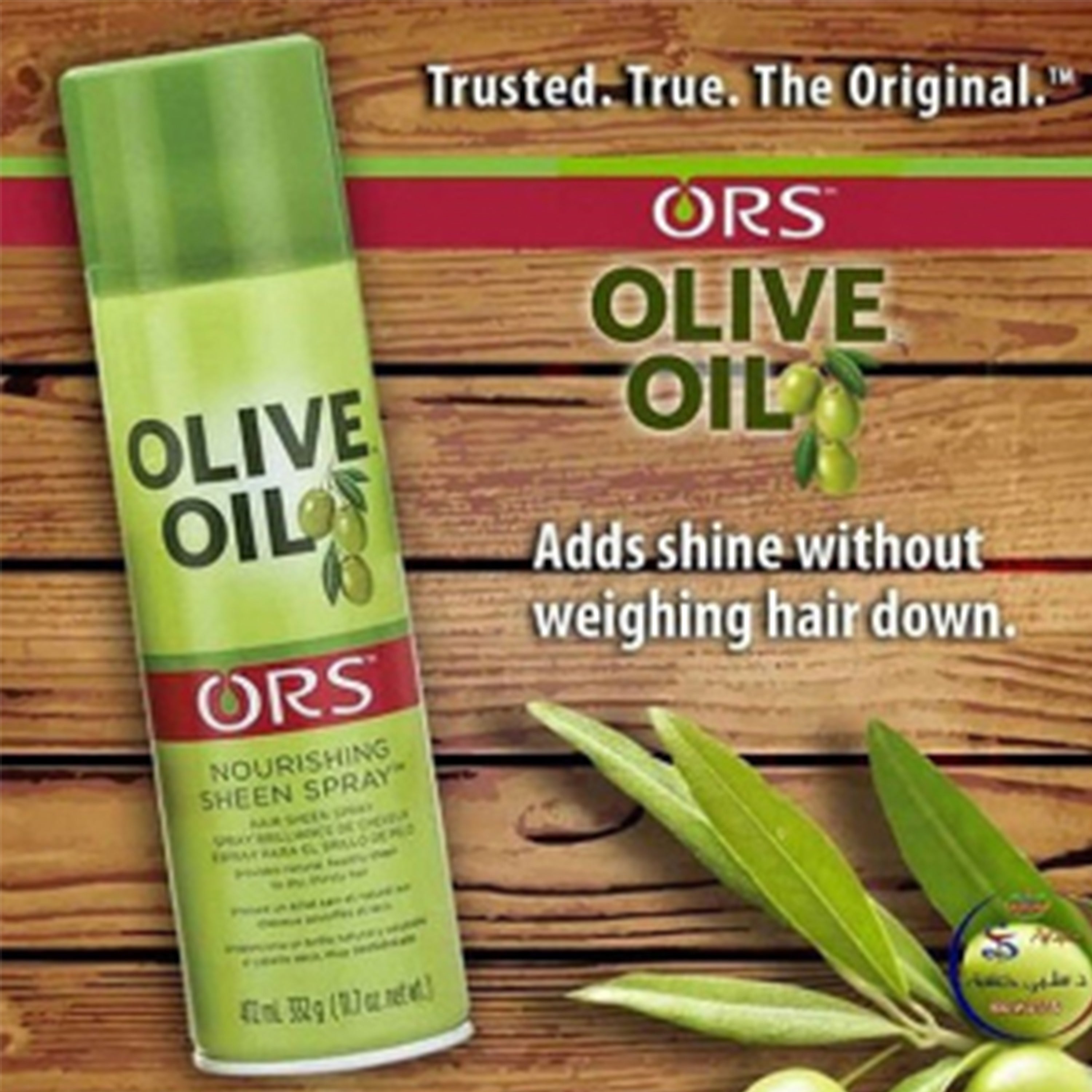 ORS - Formerly Organic Root Simulator - Olive Oil Nourishing Hair Sheen Spray - Provides Natural & Healthy Sheen - 472 ml