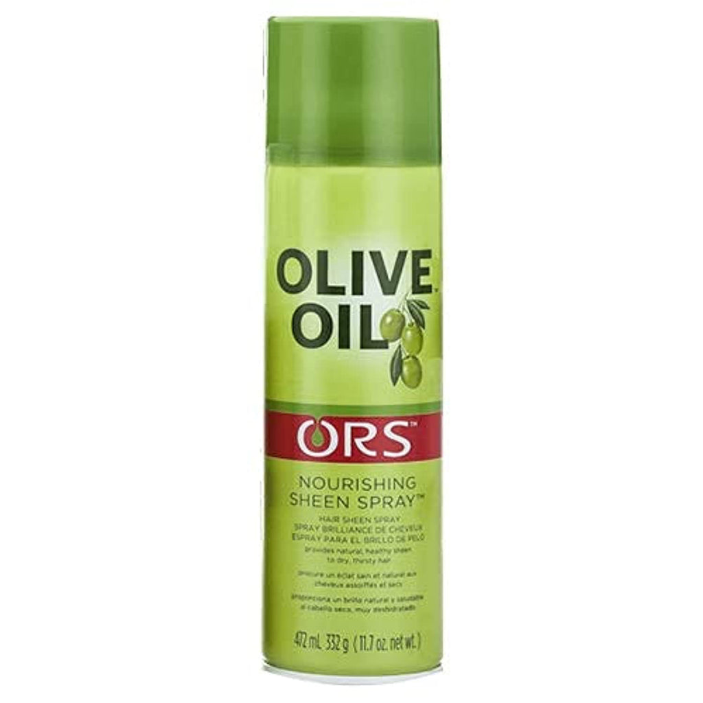 ORS - Formerly Organic Root Simulator - Olive Oil Nourishing Hair Sheen Spray - Provides Natural & Healthy Sheen - 472 ml
