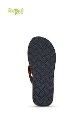 Regal Gents Foot Care Slipper- With Micro Cellular Rubber Insoles- Anti-Skid Sole with Enhanced Grip- Lightweight & Durable- RL 333, Beige, Size 11