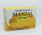 Ayurvedamix Manjal Soap | An Ayurveda Product Hand Made | Keeps The Skin Germ-Free And Prevents The Occurrence of Acne and Pimples - 75g