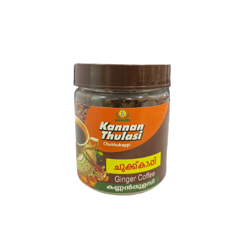Sivagiri Kannan Tulasi Chukkukappi Ginger Coffee - Flavour Of Tulsi And Ginger Coffee- 100 grams