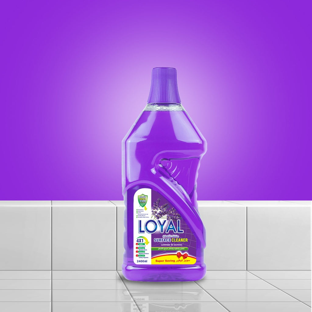 Loyal  Surface Cleaner Purple  - Kills 99.9% of microbes-2400ml