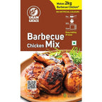 Grain N Grace- Barbecue Chicken Mix  - Barbecue Chicken At Home Either in Pan or Grill or Oven - 100 gm