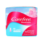 Carefree Breathable Unscented Panty Liners - Irritation Free Protection - Cottony Soft - 40 Liners