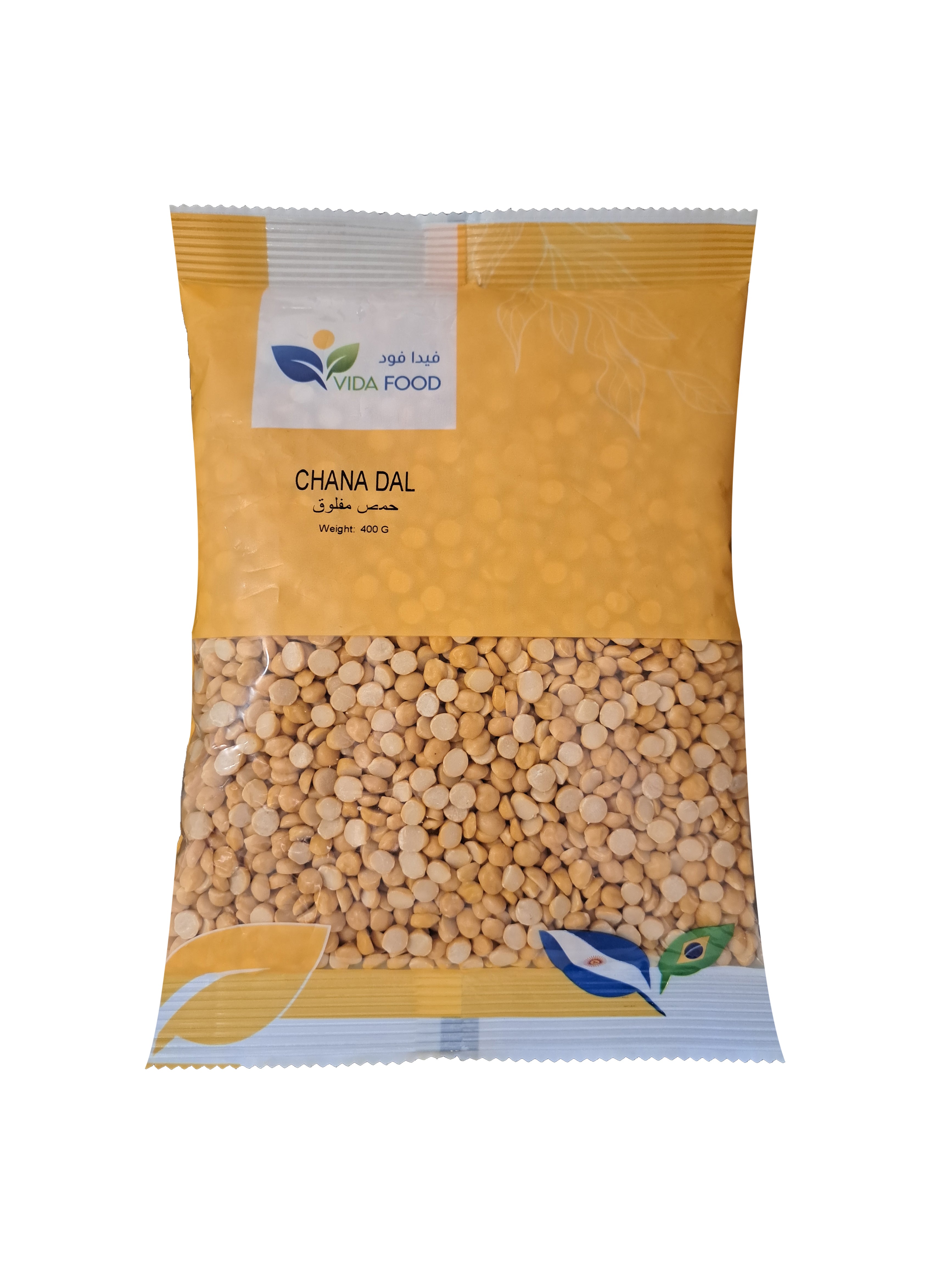 Vida Food Chana Dal  - Free from GMO and Natural - Rich with Protein, Fiber, Vitamins & Minerals - 400 g