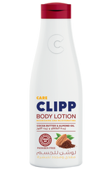 Clipp Body Lotion Cocoa Butter & Almond Oil Nourishing and Rejuvenating  Paraben Free Hydrates and Moisturizes Skin 250ml