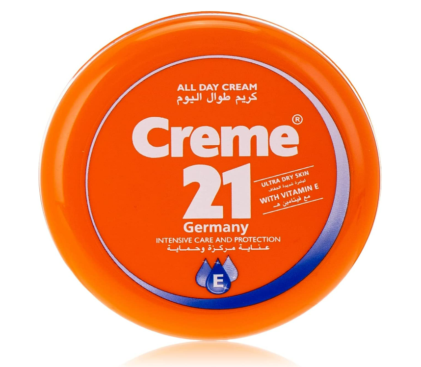 Creme 21 All Day Cream Intensive Care and Protection With Vitamin E For Ultra Dry Skin - 150 ml