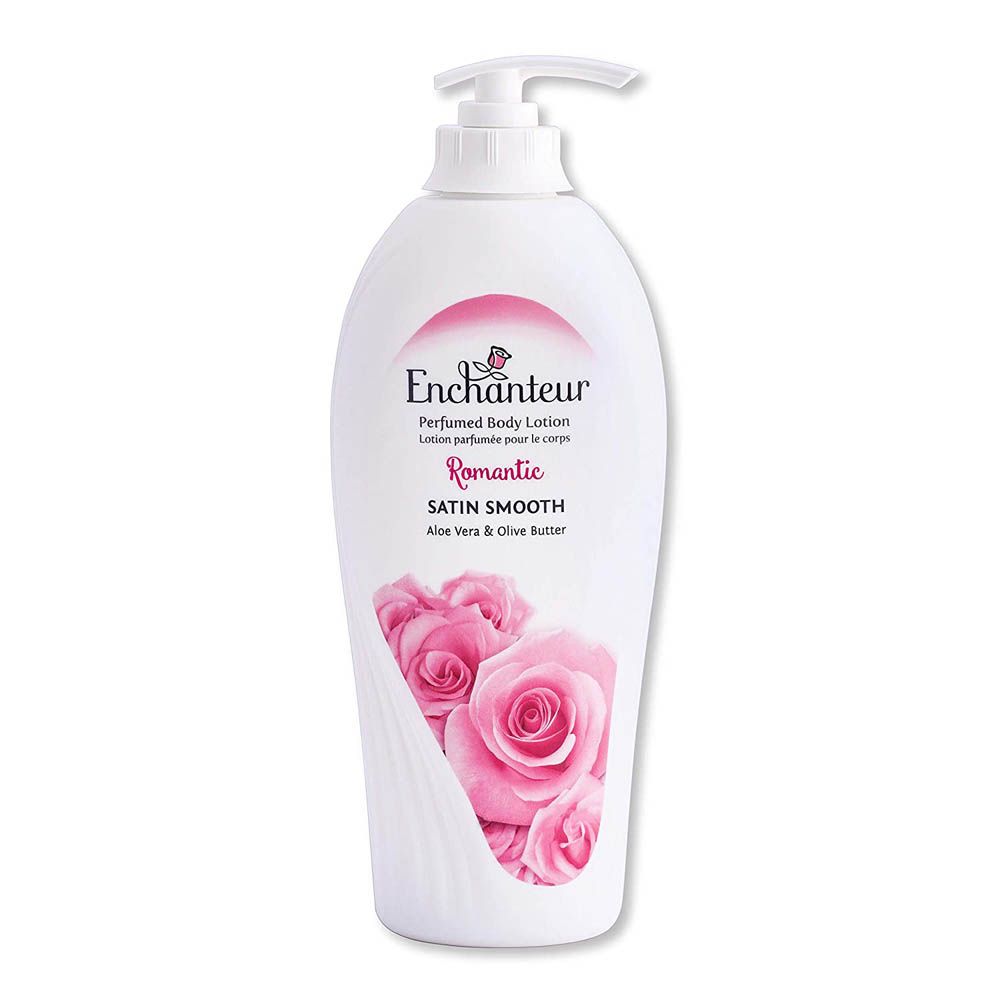 Enchanteur Perfumed Body Lotion Romantic  - Feeling Velvety Soft And Smooth. - 500 ml
