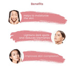 Dhathri - Herbal Whitening Saffron Face Wash  - With Saffron, Papaya, Pomegranate Extract - Free From Parabens & Silicons  - Bright and Radiant Skin  - 200ml