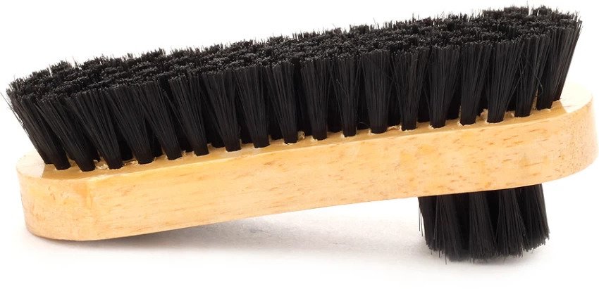 Kiwi 2 in 1 Brush For Leather -  Gives Instant Shine To Shoes -  Polishing & Buffing Leather Surfaces
