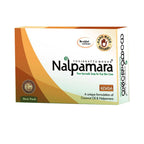 Ashta Vaidyan Thaikkattu Mooss Nalpamara Soap - Pure Ayurvedic Soap for True Skin Care - Hand-Made Natural Sandal Soap  - Unique Formulation of Coconut Oil & Nalpamara  - 75 gms