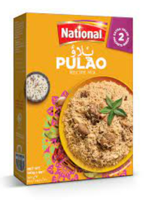National Recipe & Seasoning Mix For Pulao | Middle Eastern Rice Seasoned Rice Cooked in Meat Stock  - 140 g