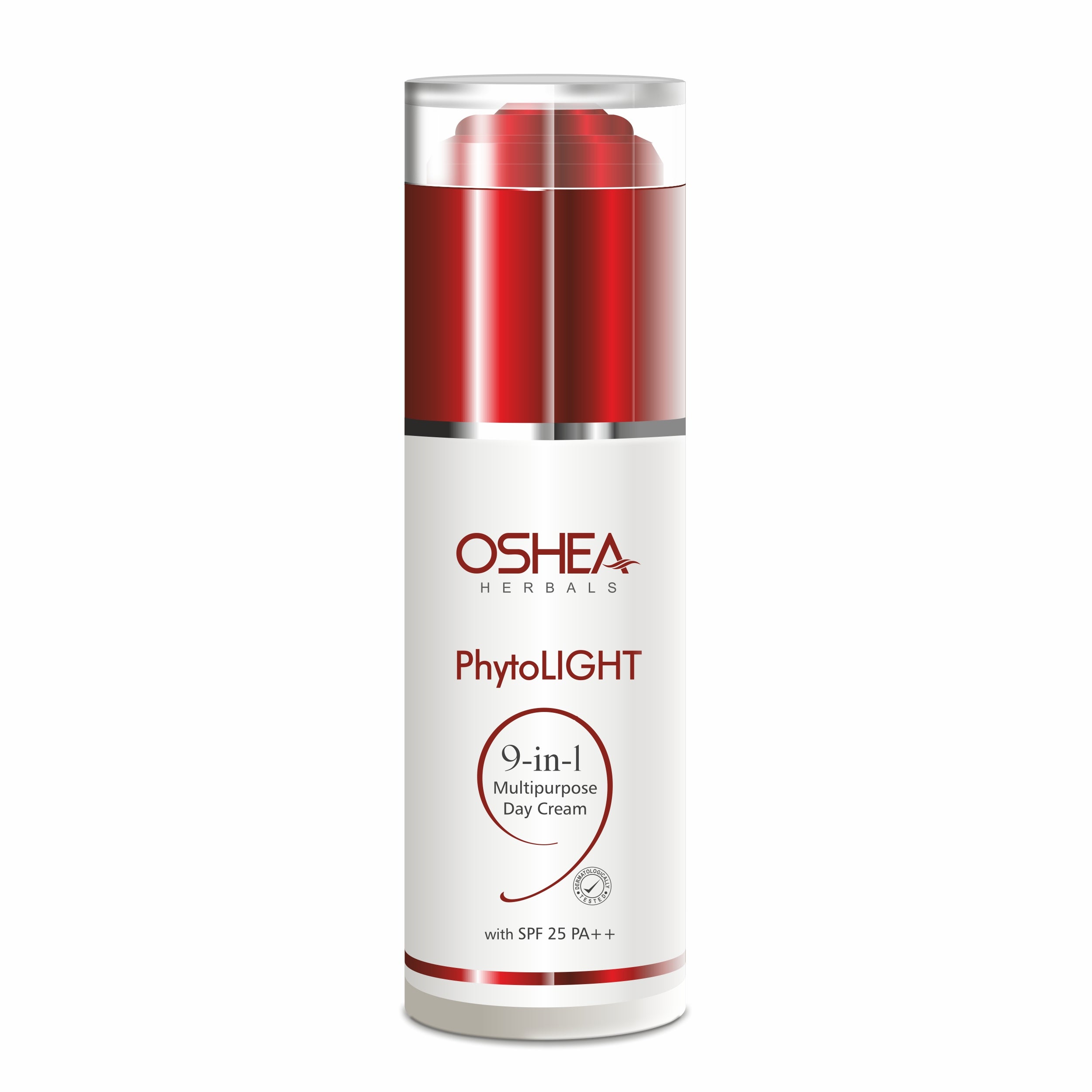 Oshea Herbals Phytolight 9 in 1 Multipurpose Day Cream with SPF 25 PA ++ - Smoothens & Brightens Skin - Controls Acne & Pimples - Reduces Appearance of Pores & Wrinkles - 50 grams