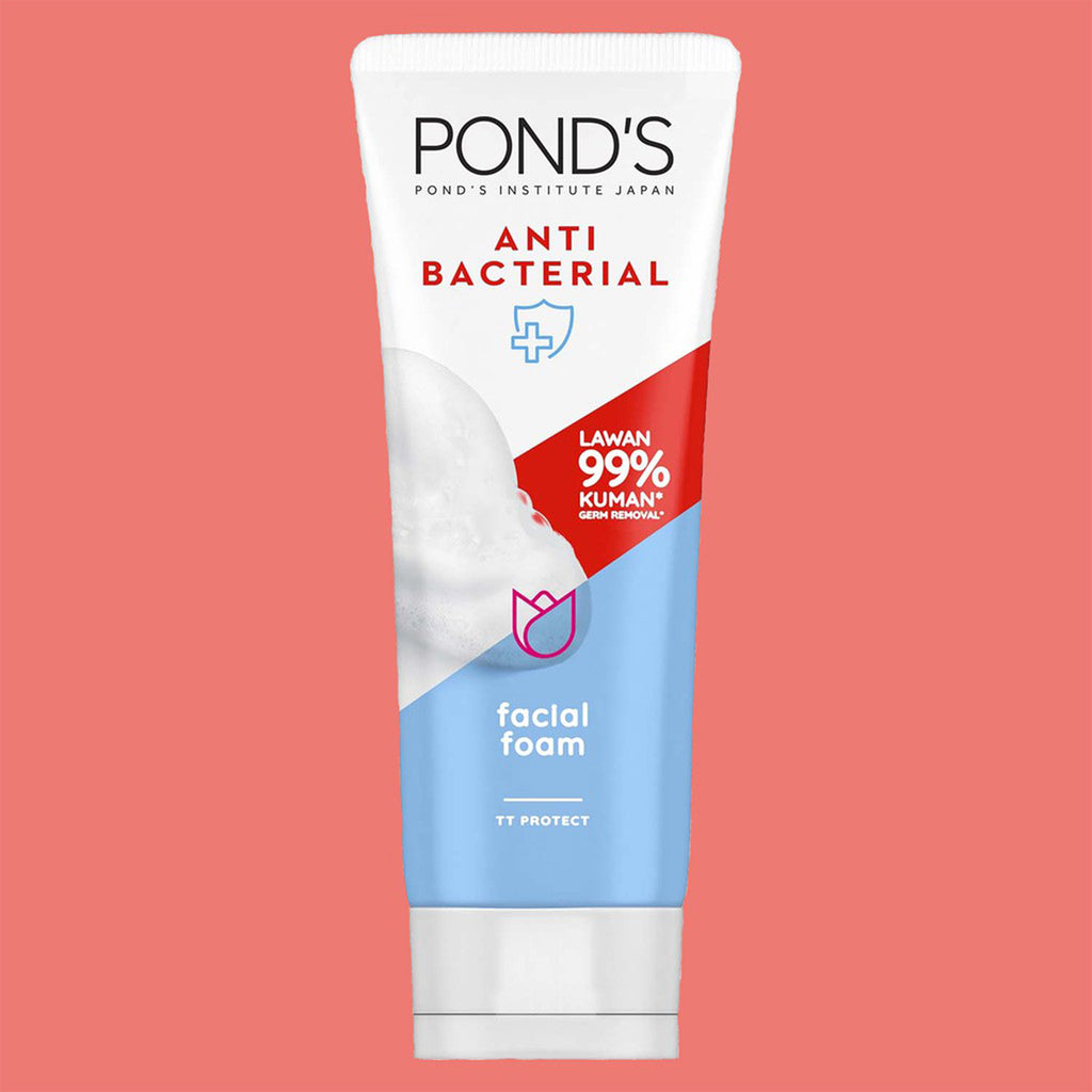 Pond's Anti Bacterial Facial Foam | Fights 99% of makne-causing bacteria - 100 g