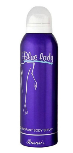 Rasasi Blue Lady Deodorant Body Spray For Women | Long Lasting Fragrance - 200 ml