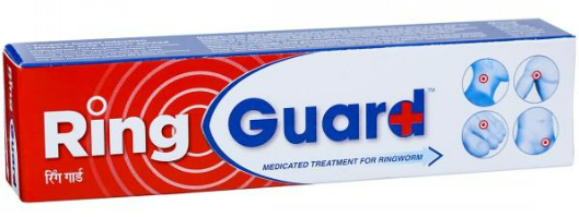 Ring Guard Plus Anti-Fungal Cream Medicated Treatment for Ringworm - 20 g