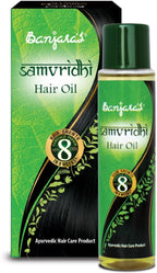 Banjaras Samvridhi Hair Oil  - Anti-Hairfall & Breakage - Anti-Dandruff, Prematutre Greying & Dryness -125 ml