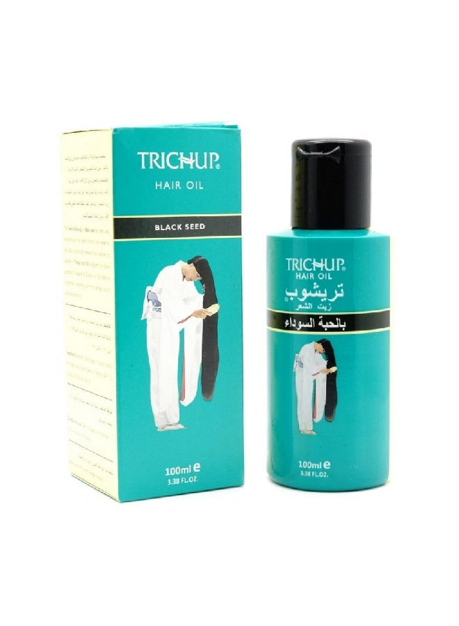 Trichup Black Seed Hair Oil - Enriched Sesame & Coconut Oil Provides Essential Nutrients to Hair - Suitable For All Hair Types  - 100 ml