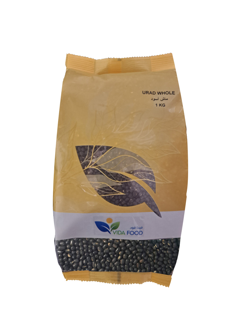 Vida Food  Urad Whole - Free from GMO and Natural - Rich with Protein, Fiber, Vitamins & Minerals - 1 kg