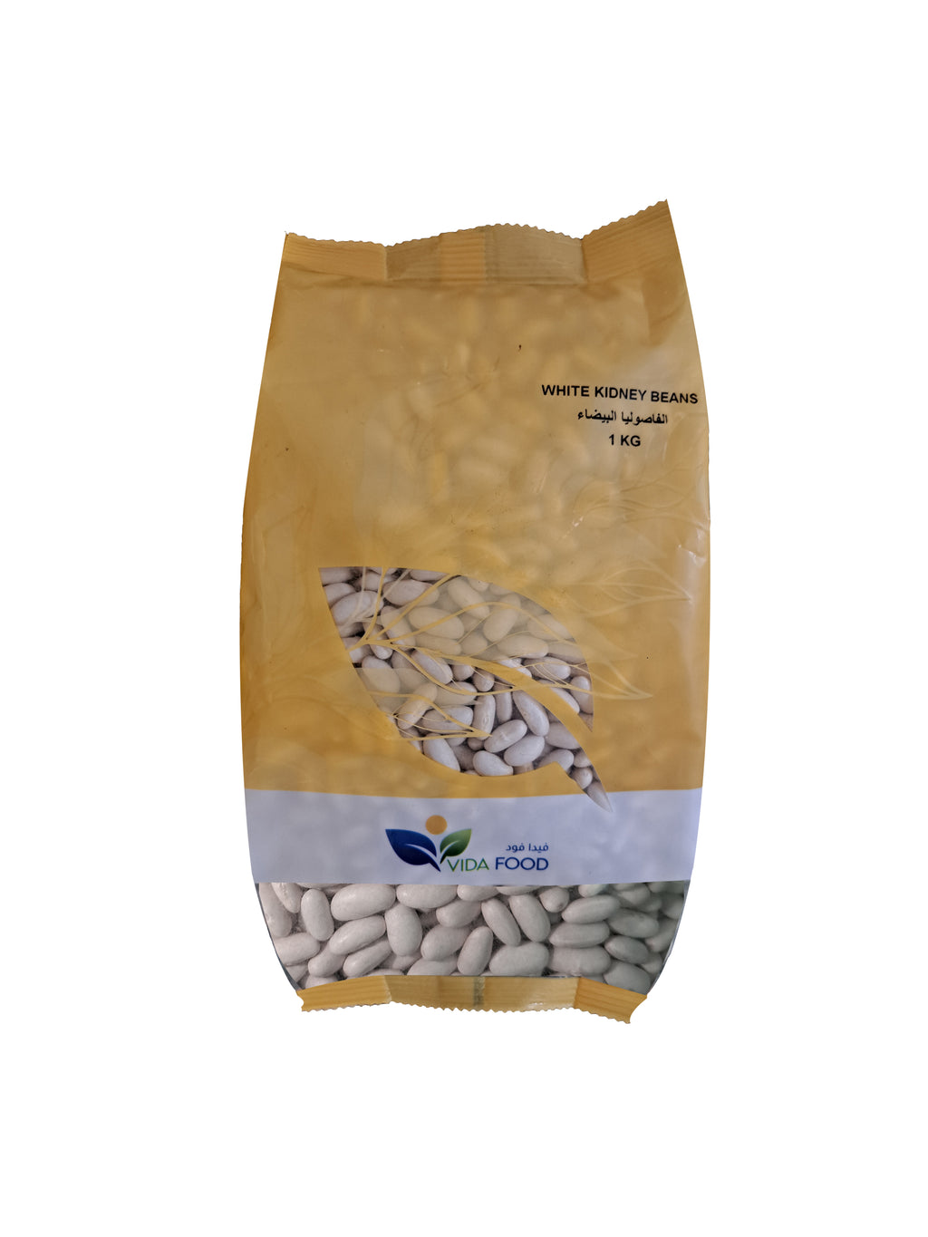 Vida Food White Kidney Beans - GMO Free and Natural - Superfood with Protein, Fiber, Minerals & Vitamins - 1 kg