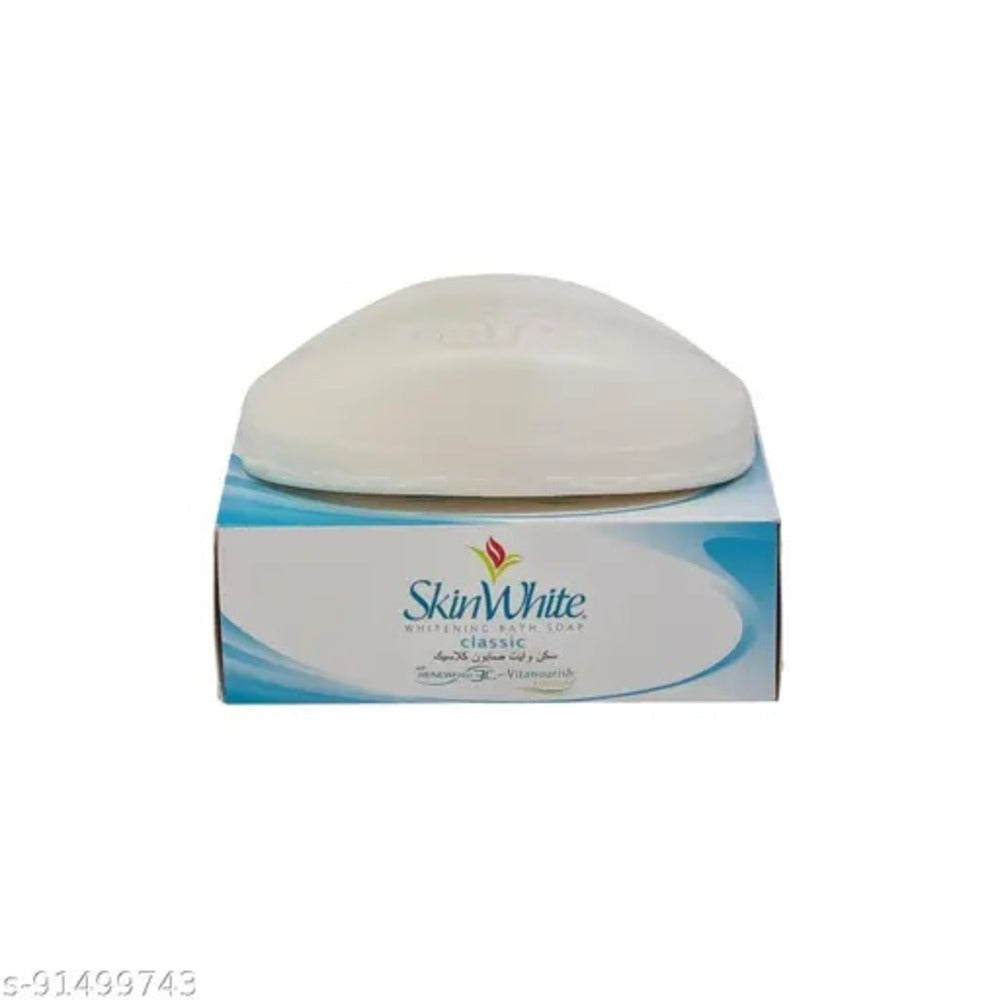 Skin White Whitening Bath Soap Classic - With ReneWhite 3C & Vitanourish Formula - For Clearer Skin in as Early as 2 Weeks - 90g