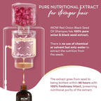 Wow Skin Science Red Onion Black Seed Oil Shampoo - Red Onion Seed Oil Extract Black Seed Oil & Pro Vitamin B5 - Dermatology Tested , No Parabens - 250ml