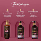 Wow Skin Science Red Onion Black Seed Oil Shampoo - Red Onion Seed Oil Extract Black Seed Oil & Pro Vitamin B5 - Dermatology Tested , No Parabens - 250ml